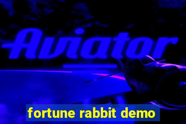 fortune rabbit demo