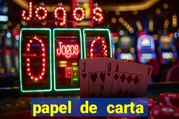 papel de carta masculino para imprimir
