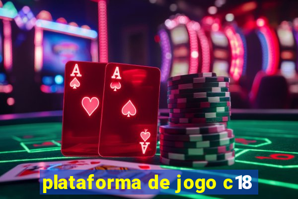 plataforma de jogo c18