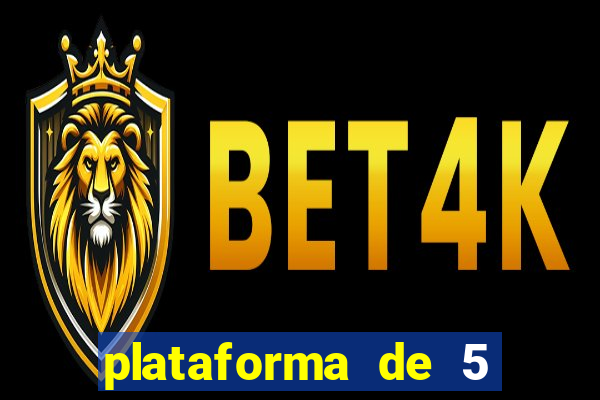 plataforma de 5 reais fortune tiger