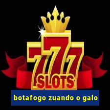 botafogo zuando o galo