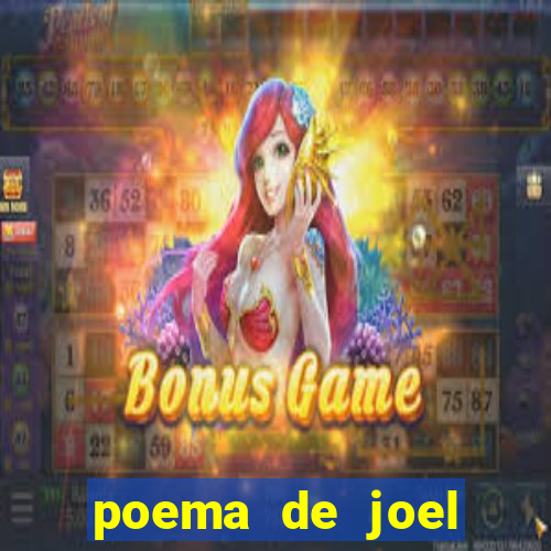poema de joel rufino dos santos