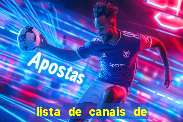 lista de canais de esporte iptv