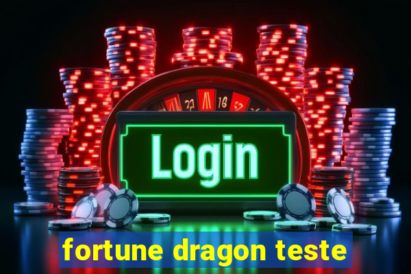 fortune dragon teste