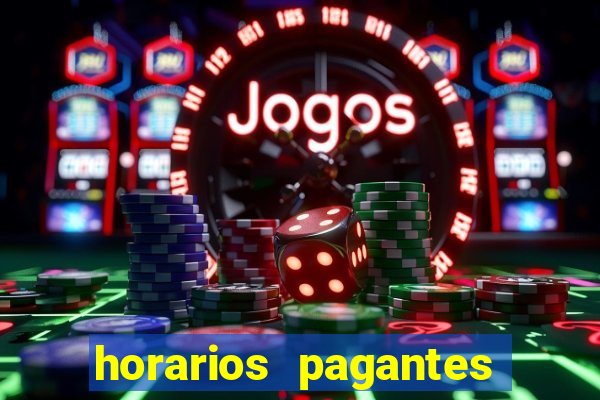 horarios pagantes do fortune ox