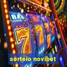 sorteio novibet