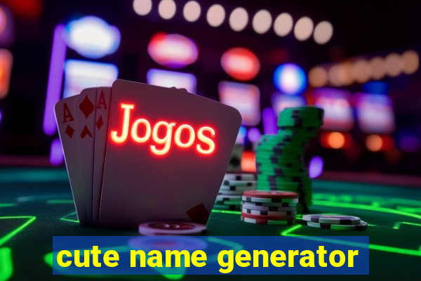 cute name generator