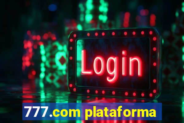 777.com plataforma