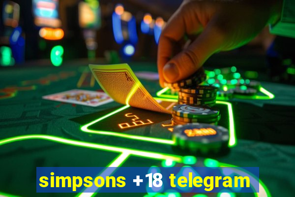 simpsons +18 telegram