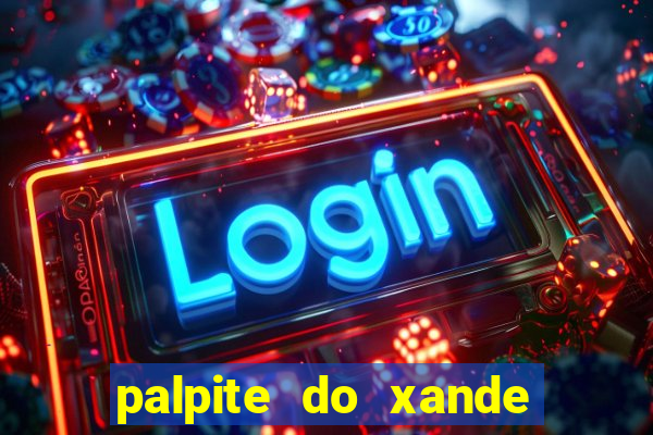 palpite do xande de hoje