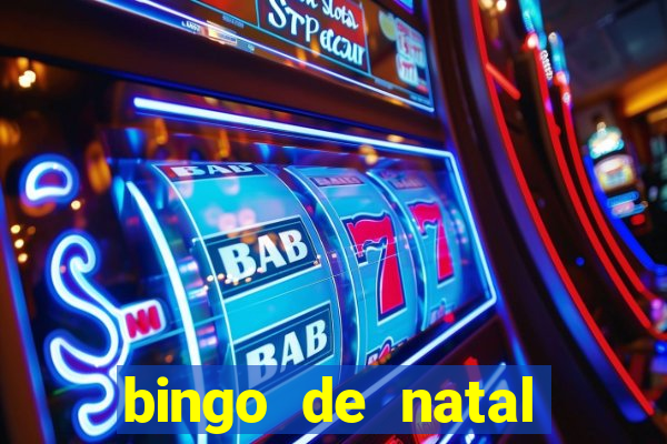 bingo de natal para imprimir gratis