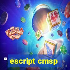 escript cmsp