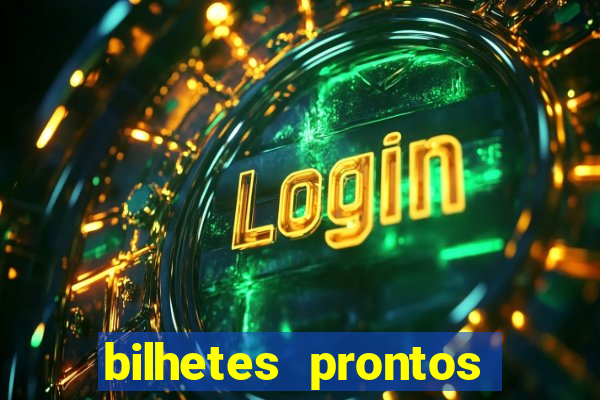 bilhetes prontos apostas esportivas