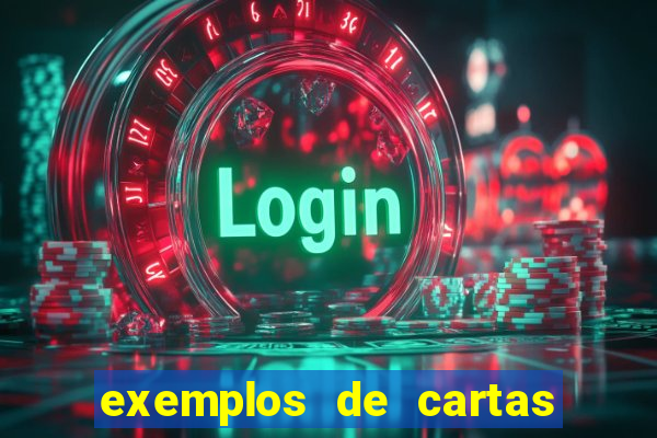 exemplos de cartas argumentativas para prefeito