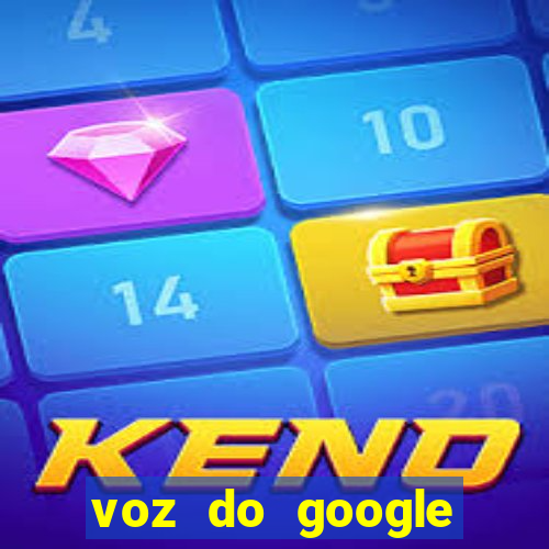 voz do google tradutor homem