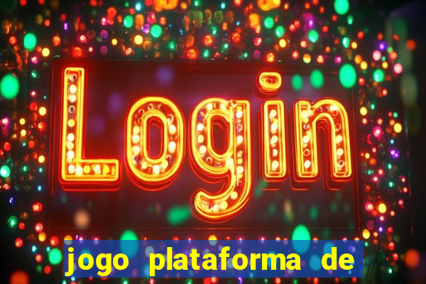 jogo plataforma de 3 reais