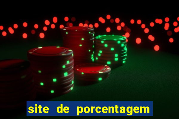 site de porcentagem de jogos slots