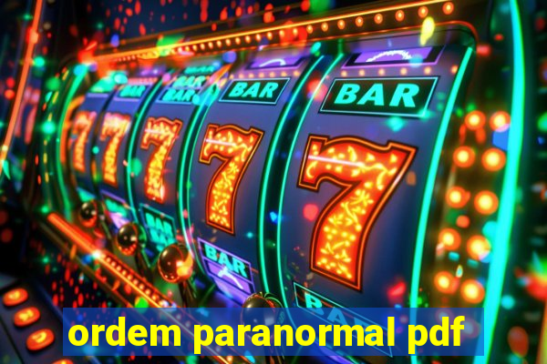 ordem paranormal pdf