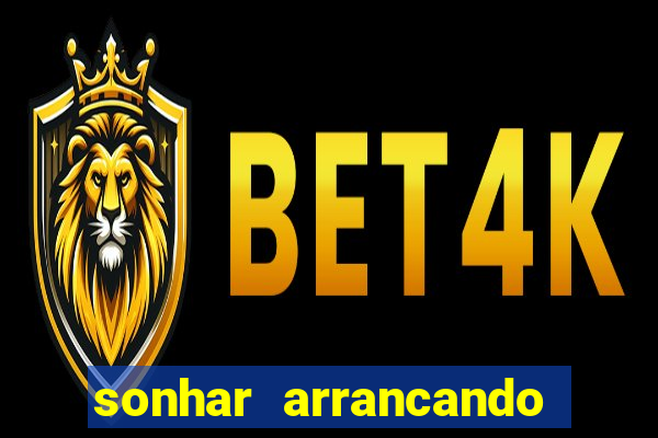 sonhar arrancando dente e morte