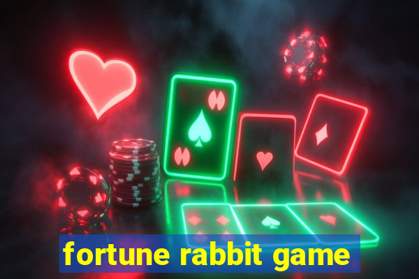 fortune rabbit game