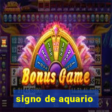 signo de aquario