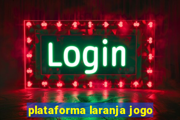 plataforma laranja jogo