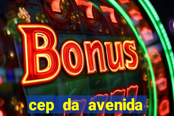 cep da avenida santos dumont