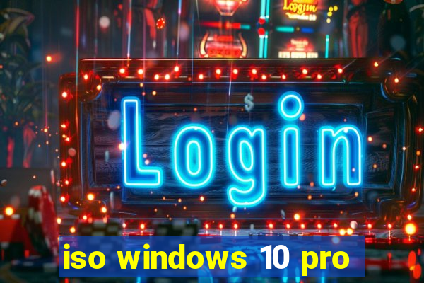 iso windows 10 pro