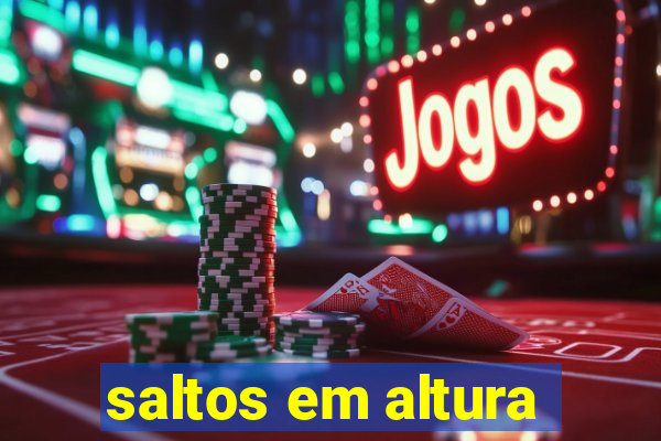 saltos em altura
