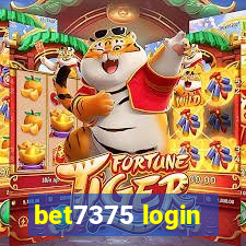 bet7375 login