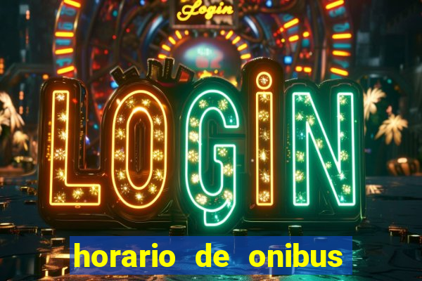 horario de onibus joinville vila nova via walmor harger