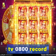 tv 0800 record