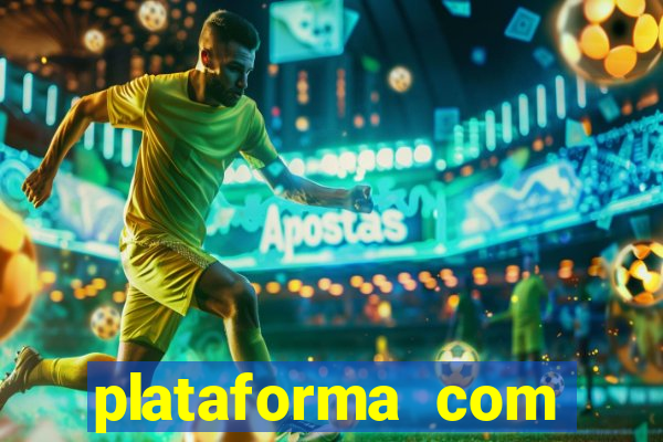 plataforma com porcentagem de ganhos