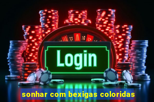 sonhar com bexigas coloridas
