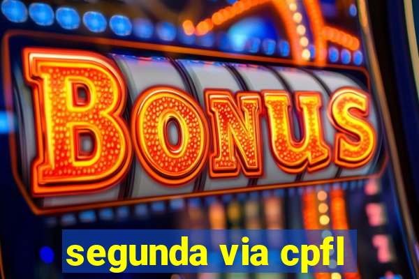 segunda via cpfl