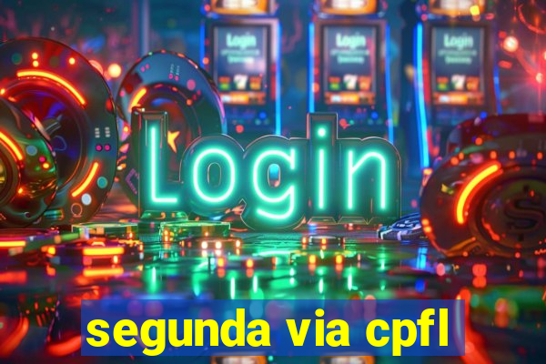 segunda via cpfl