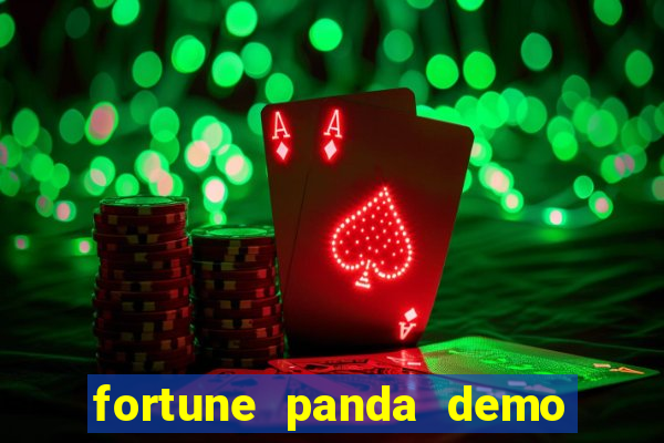 fortune panda demo red panda fortune
