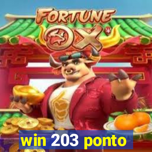 win 203 ponto