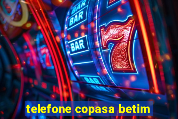 telefone copasa betim