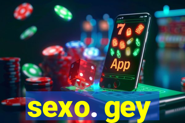 sexo. gey