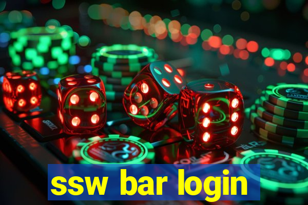 ssw bar login