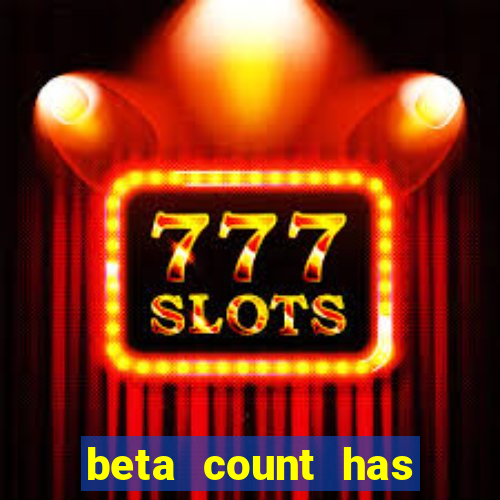 beta count has changed pt br