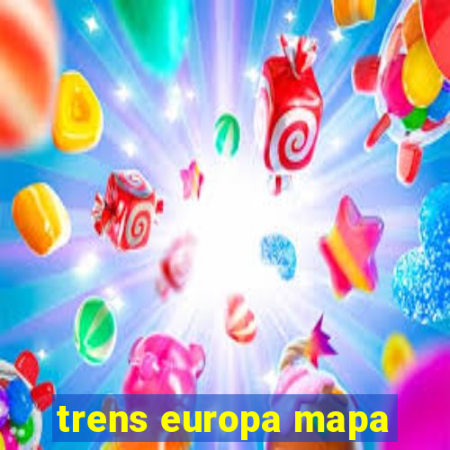 trens europa mapa