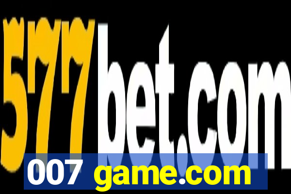 007 game.com