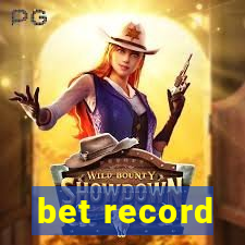 bet record