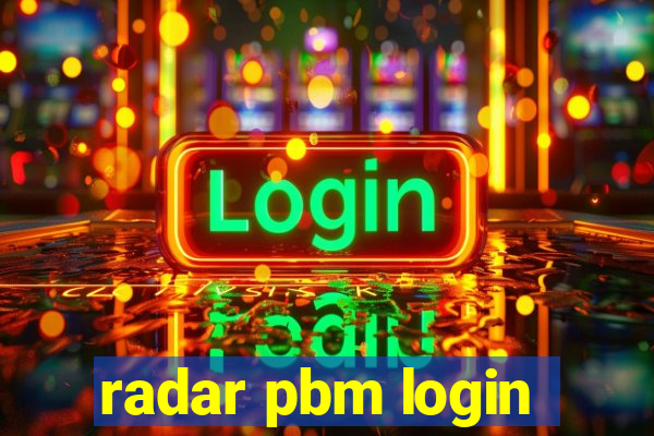 radar pbm login
