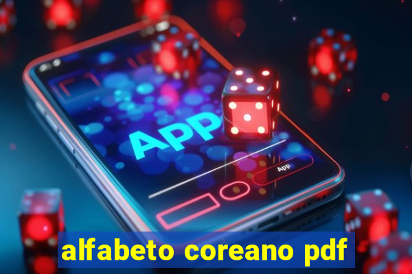 alfabeto coreano pdf