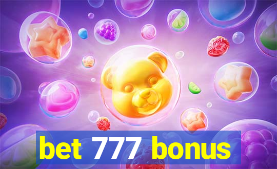 bet 777 bonus