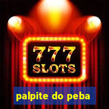 palpite do peba