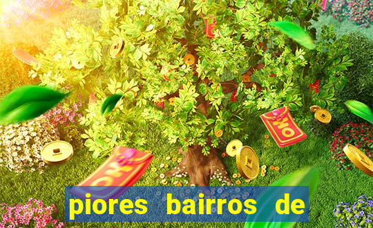 piores bairros de santos sp